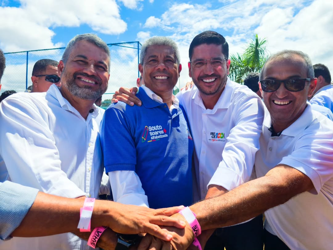 MURILO FRANCA ACOMPANHA AGENDA DE JERÔNIMO RODRIGUES EM SOUTO SOARES E REFORÇA PARCERIA COM O ESTADO