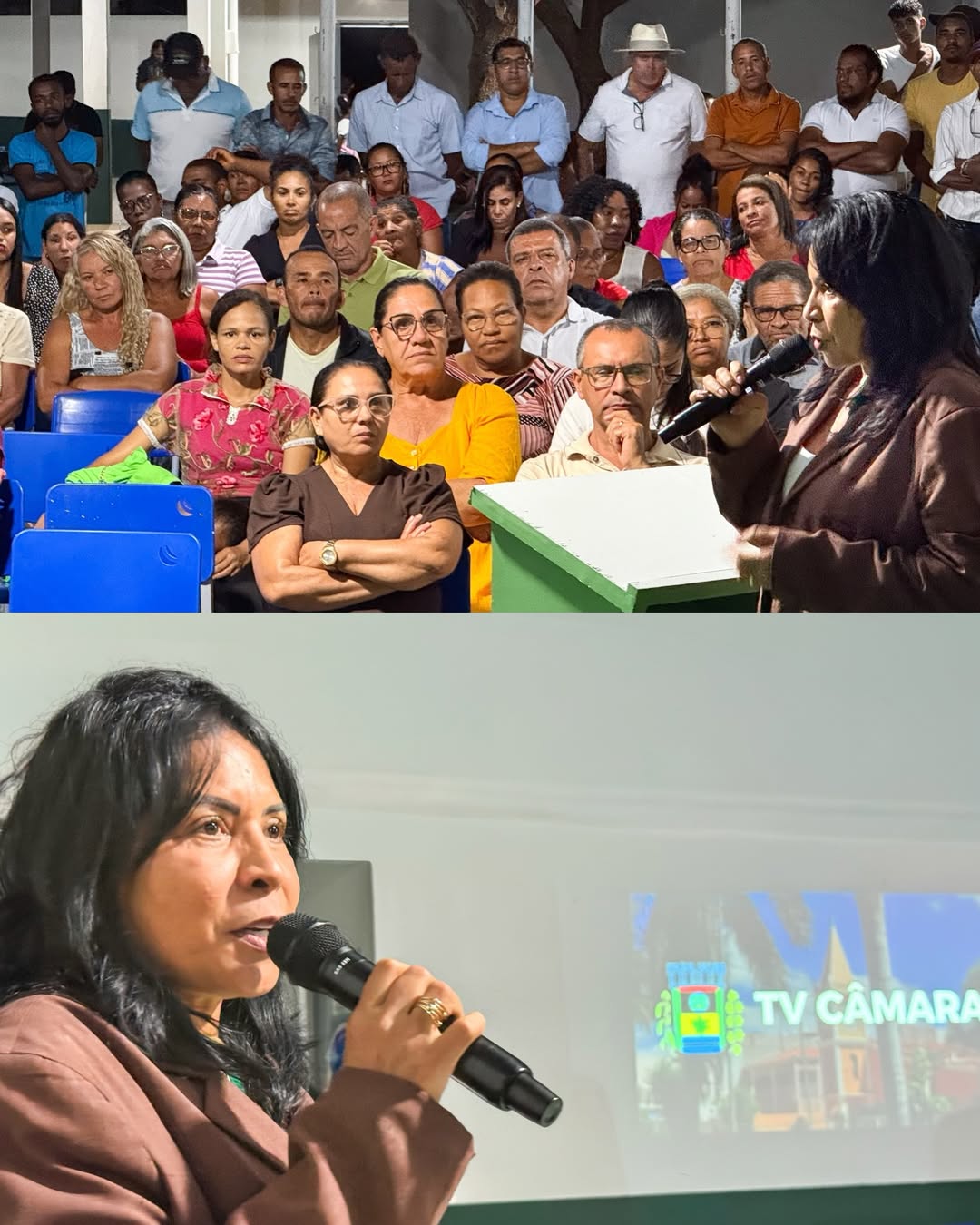 MARLEIDE PARTICIPA DE SESSÃO ITINERANTE EM COMUNIDADE QUILOMBOLA E REFORÇA COMPROMISSO COM GESTÃO PARTICIPATIVA EM CANARANA