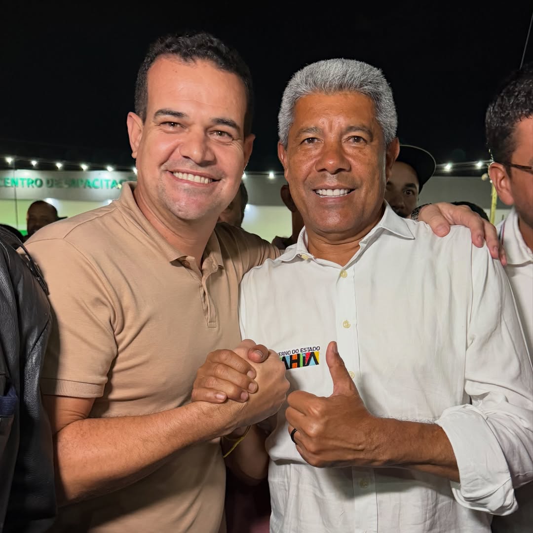 BARRO ALTO: PREFEITO DADÊ MARCA PRESENÇA NA EXPOAGRI AO LADO DO GOVERNADOR JERÔNIMO RODRIGUES