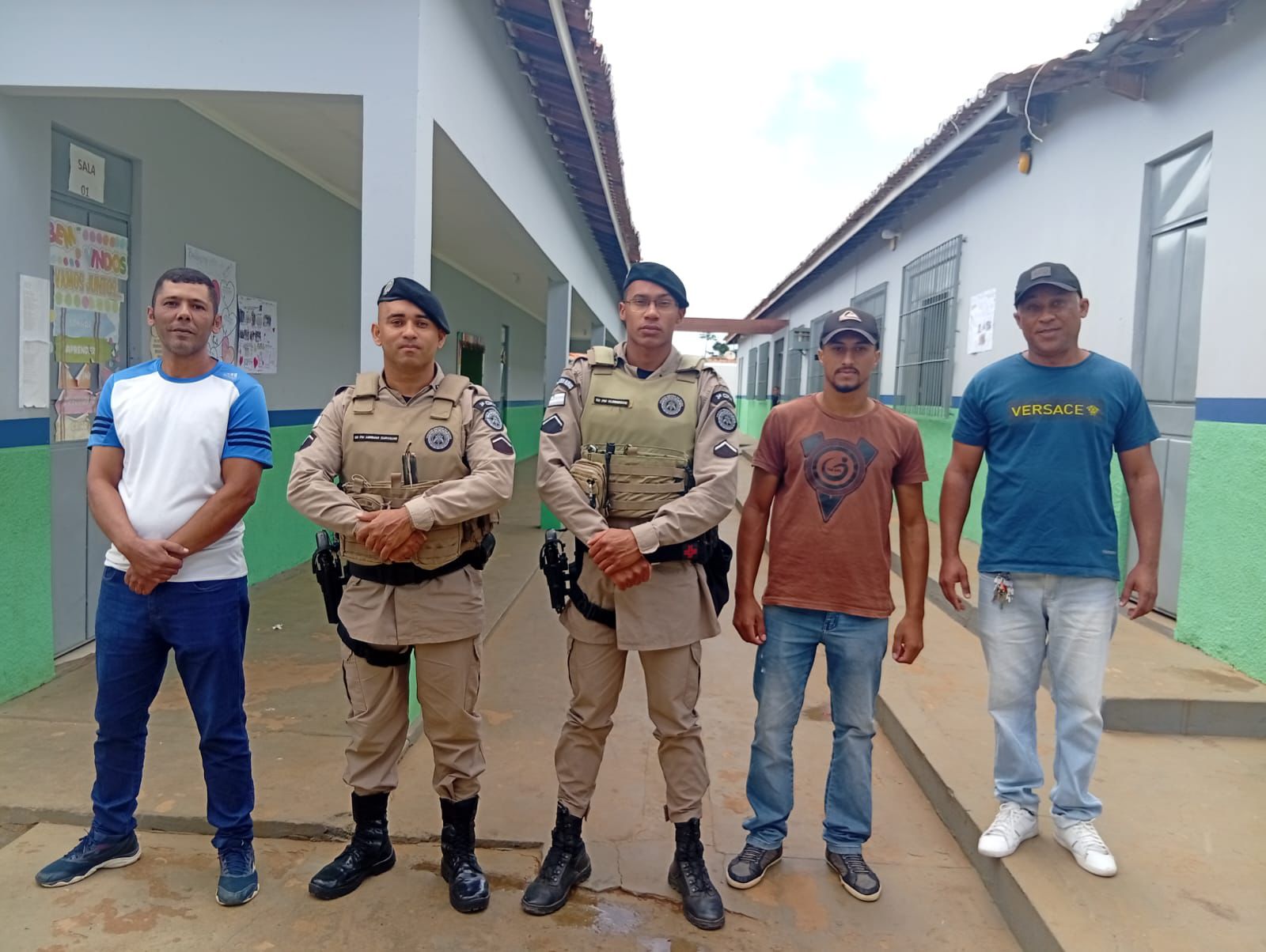 PMBA reforça laços com a comunidade escolar em Mulungu do Morro