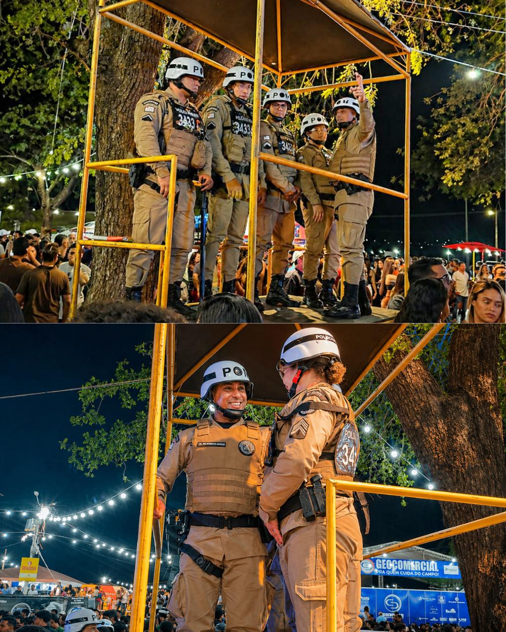 PMBA REFORÇA SEGURANÇA DURANTE A 25ª EXPOAGRI EM IRECÊ