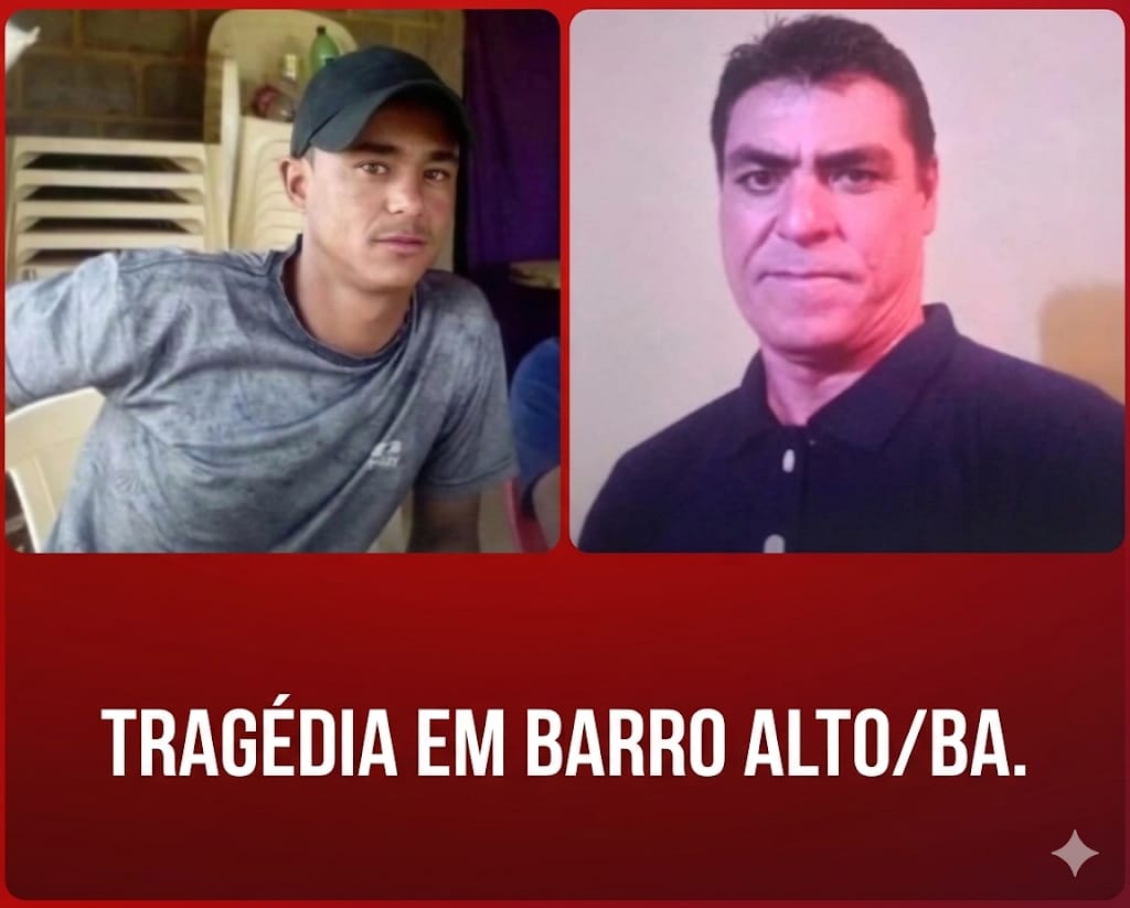 TRAGÉDIA NA ESTRADA: DOIS HOMENS MORREM APÓS COLISÃO ENTRE MOTO E CARRO EM BARRO ALTO/BA.