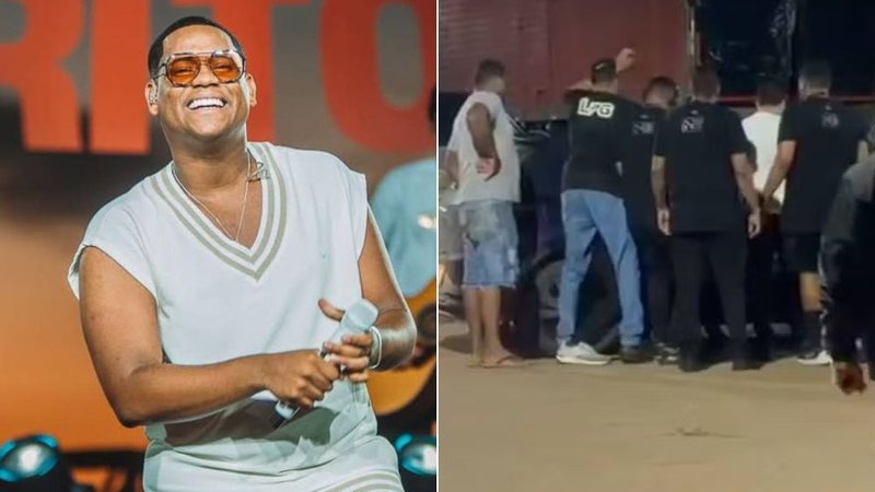 INTEGRANTE DA BANDA DE CANTOR DE ARROCHA RECEBE DESCARGA ELÉTRICA DURANTE SHOW NA BAHIA