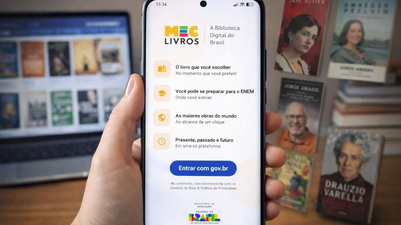 LIVRO GRÁTIS: MEC LANÇA BIBLIOTECA ONLINE COM ACESSO EM TODO O PAÍS