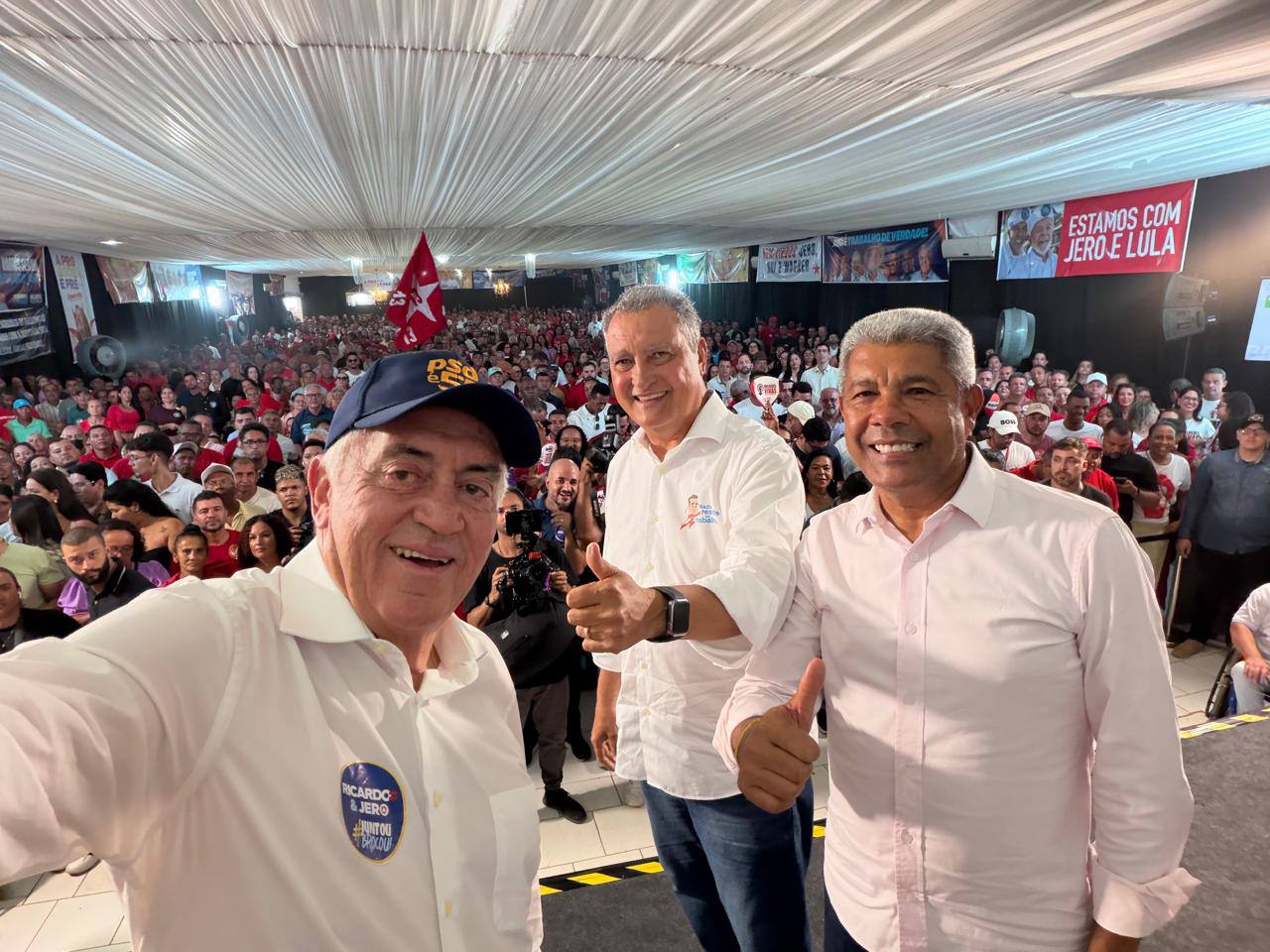 “ESTAMOS TRAZENDO SAÚDE E EDUCAÇÃO PARA MAIS PERTO”, AFIRMA JERÔNIMO RODRIGUES NO PGP EM IRECÊ