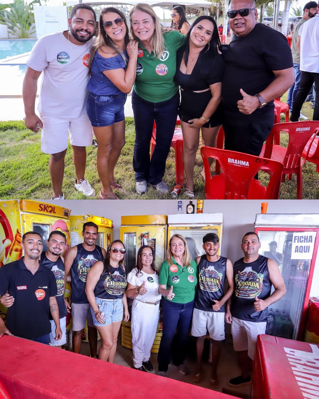 FABÍOLA MANSUR PARTICIPA DE FEIJOADA BENEFICENTE E REFORÇA COMPROMISSO COM IBITITÁ