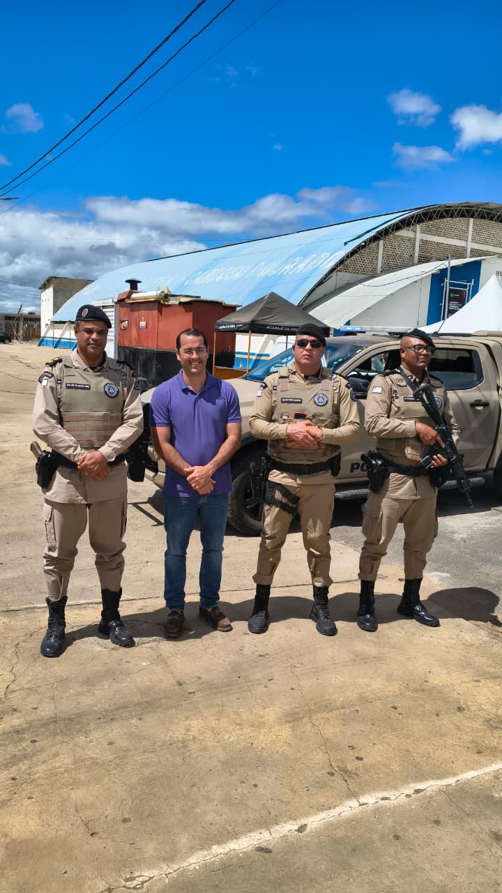 PMBA ACOMPANHA ORGANIZAÇÃO DA FESTA DA CEBOLA EM JOÃO DOURADO
