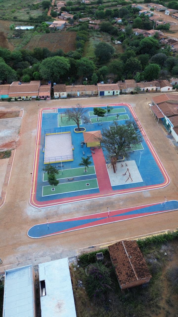 PREFEITURA DE CAFARNAUM INAUGURA NOVA PRAÇA EM QUEIMADA DE TIANO NESTE SÁBADO