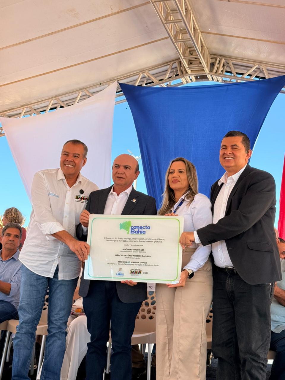 RICARDO RODRIGUES CELEBRA OS 41 ANOS DE LAPÃO EM AGENDA MARCADA POR OBRAS, ANÚNCIOS E PRESENÇA