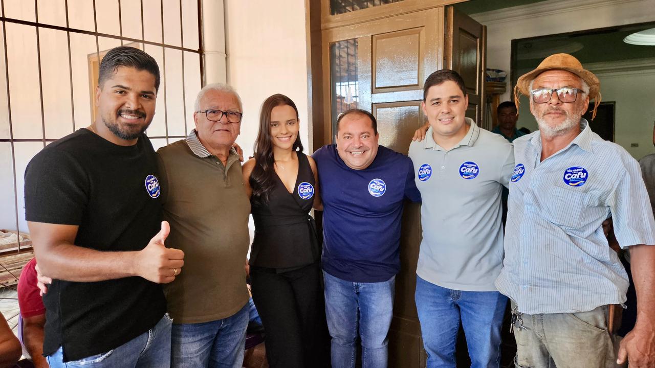CAFU BARRETO CONSOLIDA ALIANÇAS EM SÃO GABRIEL E AMPLIA FORÇA POLÍTICA NO TERRITÓRIO DE IRECÊ