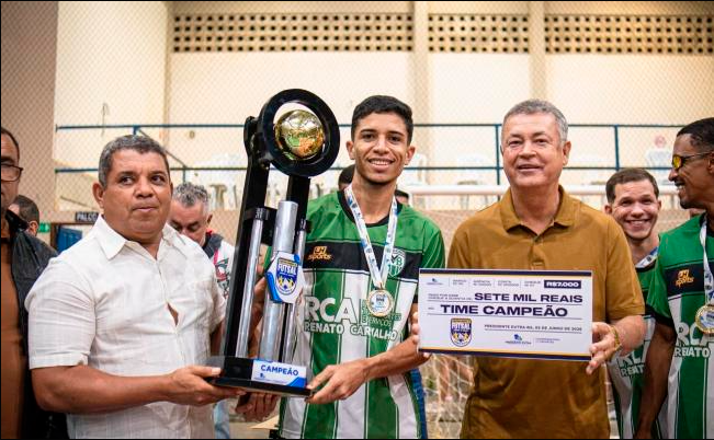 FORÇA JOVEM CONQUISTA O CAMPEONATO MUNICIPAL DE FUTSAL SÉRIE A 2026 EM PRESIDENTE DUTRA