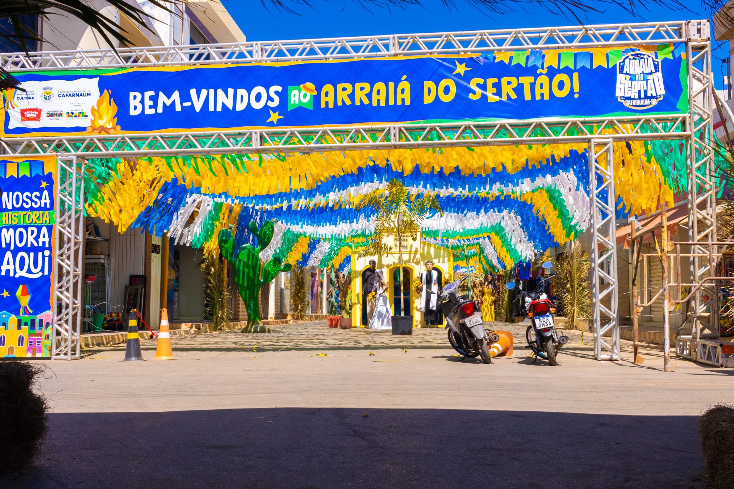 CAFARNAUM ENTRA NO CLIMA DO ARRAIÁ DO SERTÃO, QUE COMEÇA HOJE COM TRÊS DIAS DE MUITA FESTA, CULTURA E TRADIÇÃO