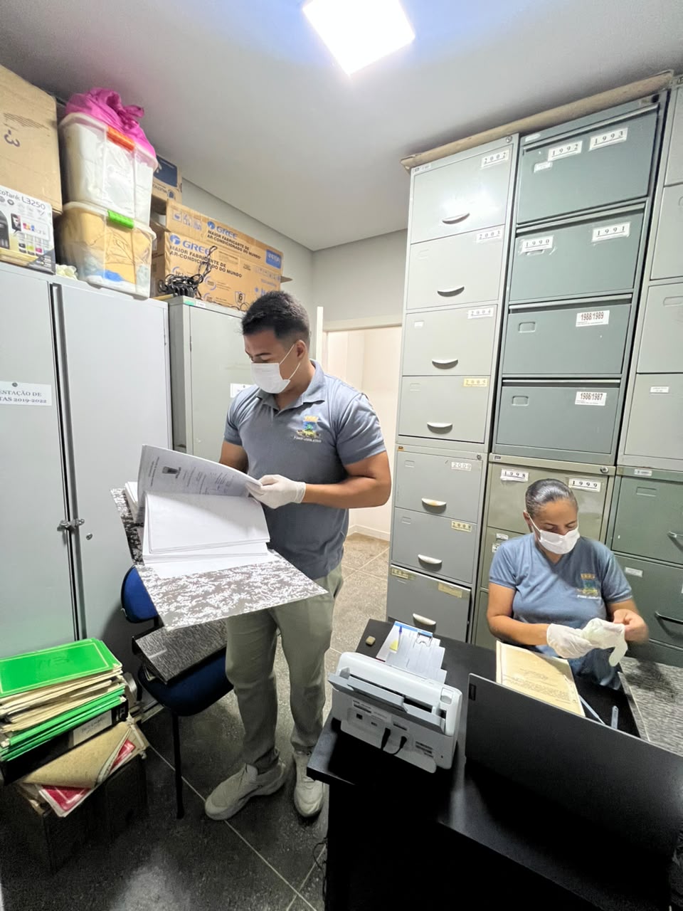 CÂMARA DE JOÃO DOURADO INICIA DIGITALIZAÇÃO DE ACERVO E MODERNIZA GESTÃO DE DOCUMENTOS.
