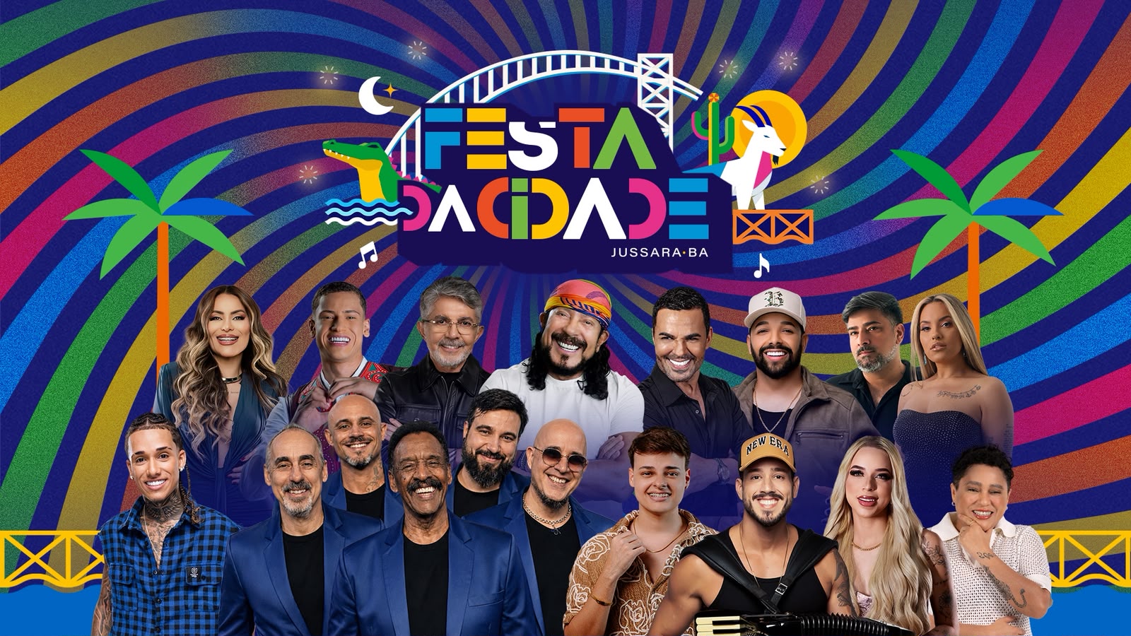 Jussara anuncia atrações da Festa da Cidade 2026