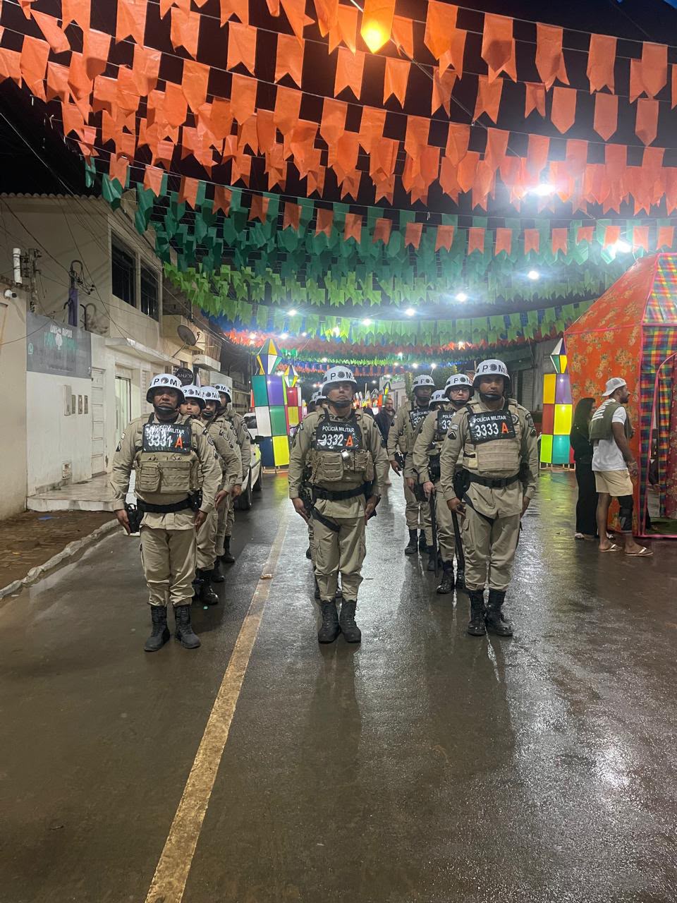 PMBA GARANTE SEGURANÇA DURANTE O SÃO PEDRO DE MULUNGU DO MORRO