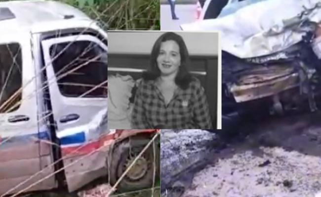 MORADORA DE IRAQUARA MORRE APÓS FICAR INTERNADA EM DECORRÊNCIA DE ACIDENTE ENVOLVENDO VAN COM PACIENTES NA BR-242