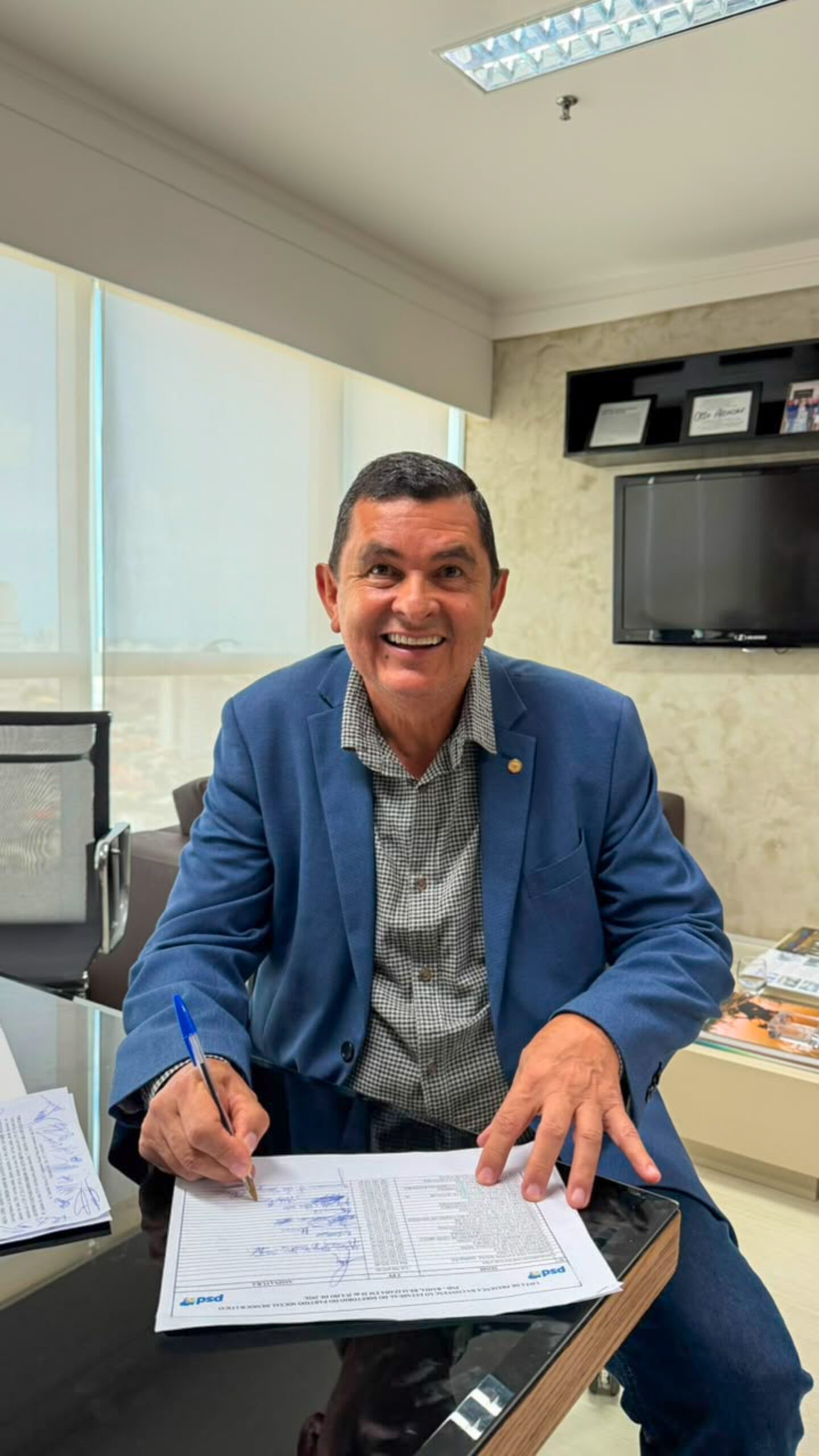 CONVENÇÃO ESTADUAL DO PSD HOMOLOGA PRÉ-CANDIDATURA DE RICARDO RODRIGUES À ASSEMBLEIA LEGISLATIVA DA BAHIA.