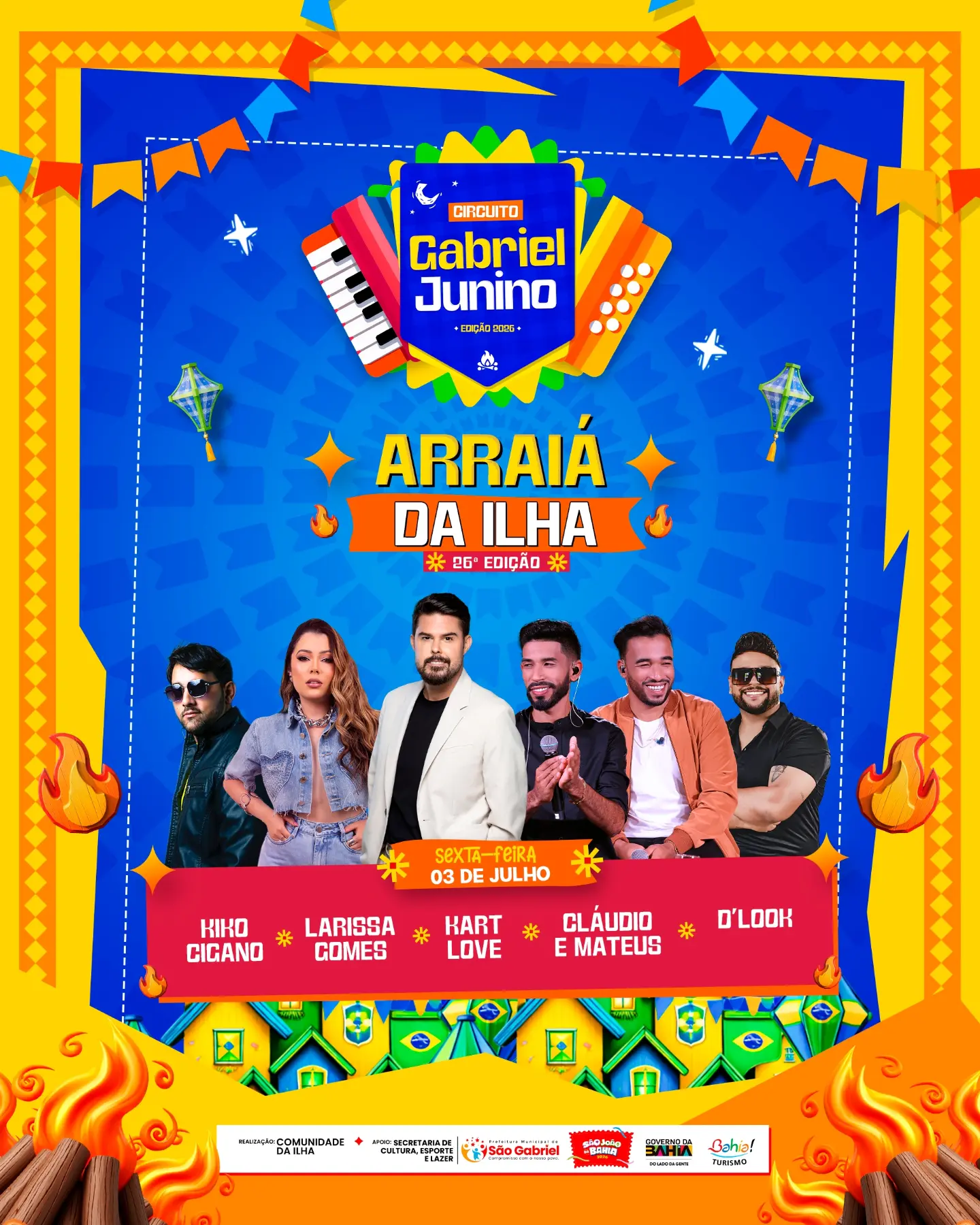 Sâo Gabriel: A contagem regressiva começou!🔥🪗