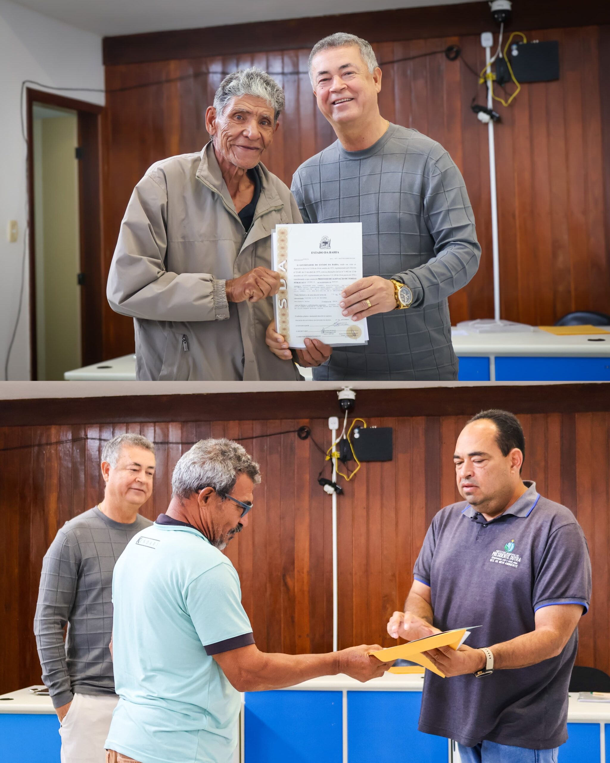 PRESIDENTE DUTRA ENTREGA 13 TÍTULOS DE PROPRIEDADE RURAL E FORTALECE A AGRICULTURA FAMILIAR.