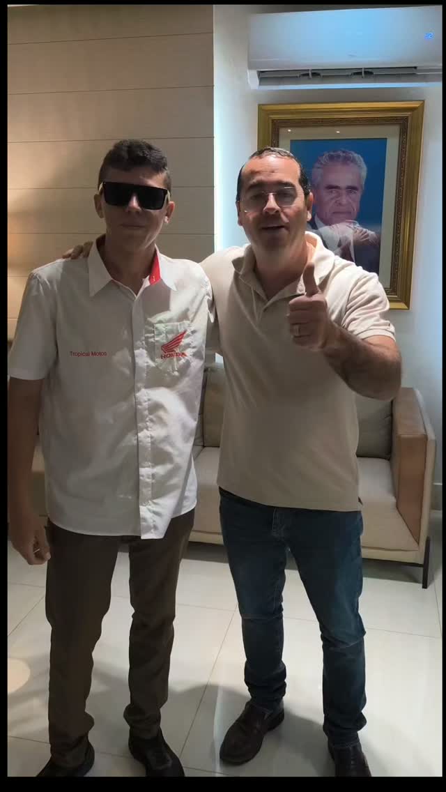 PEDRO LUCAS SE DESTACA NA VENDA DE CONSÓRCIOS HONDA E RECEBE ELOGIO DO PREFEITO DI CARDOSO.