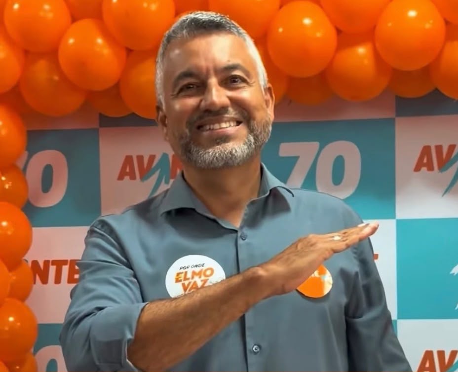 ELMO VAZ CONFIRMA PRÉ-CANDIDATURA A DEPUTADO FEDERAL DURANTE CONVENÇÃO DO AVANTE NA BAHIA.