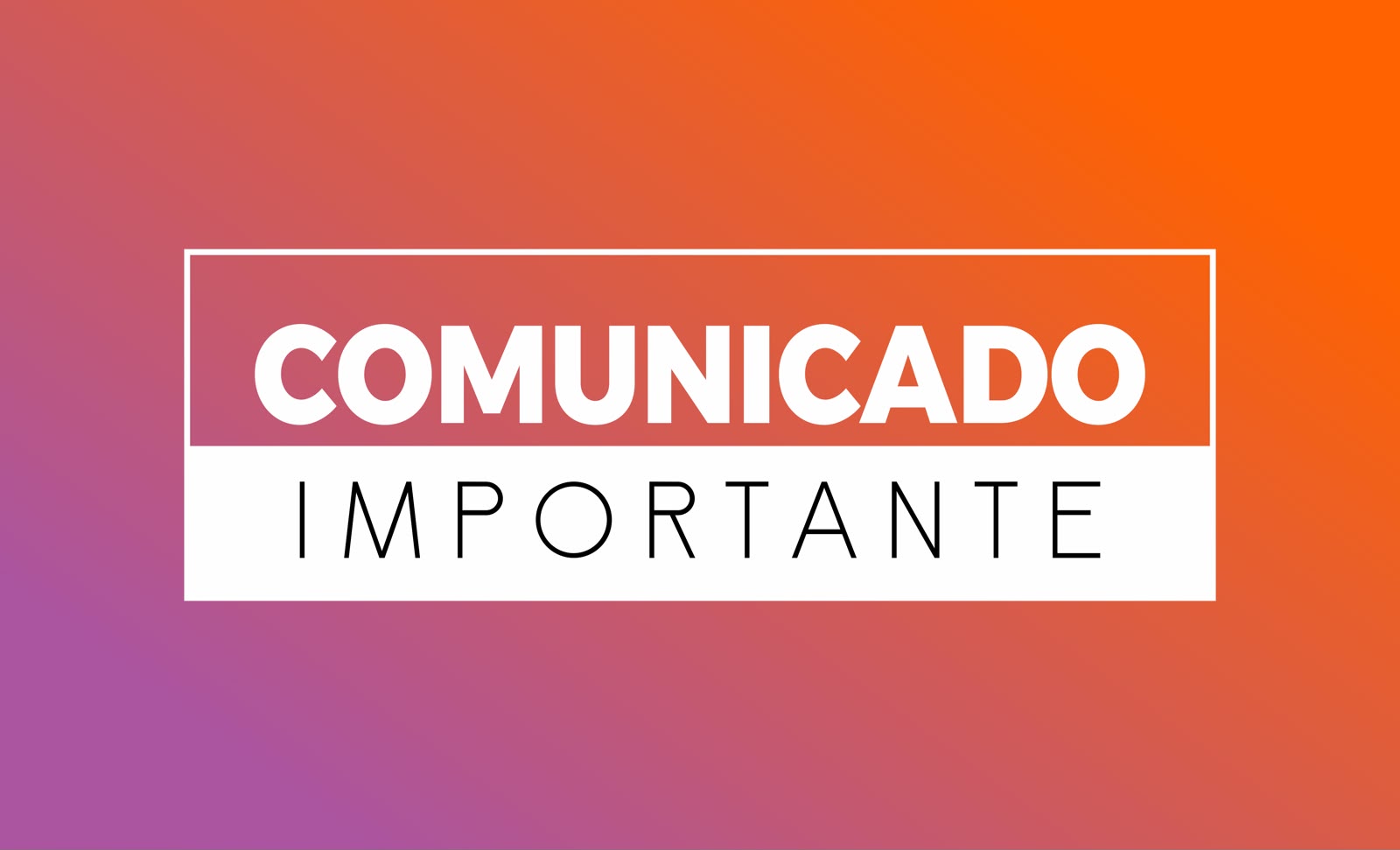 COMUNICADO AOS ELEITORES DO POVOADO DE LAGOA DOS PATOS
