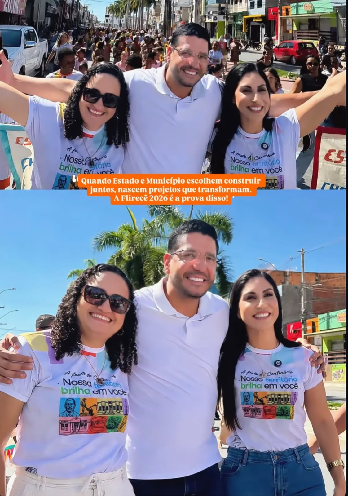 PREFEITO MURILO FRANCA PRESTIGIA ABERTURA DA FLIIRECÊ E DESTACA INCENTIVO À CULTURA E À LEITURA.