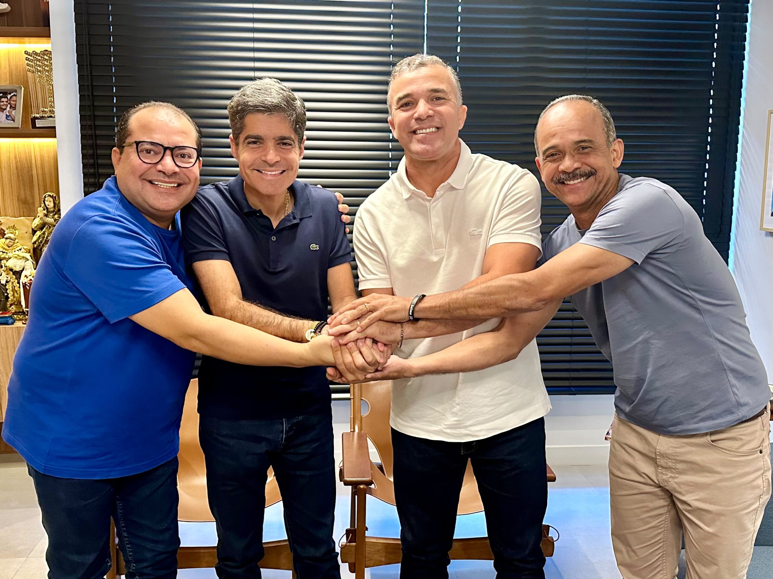 CAFU AMPLIA FORÇA DO MANDATO E RECEBE APOIO DECISIVO DO PREFEITO DE SANTO ESTEVÃO.