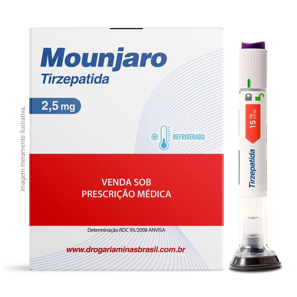 ANVISA DETERMINA APREENSÃO DE LOTE FALSIFICADO DO MOUNJARO E FAZ ALERTA SOBRE RISCOS DO MEDICAMENTO.