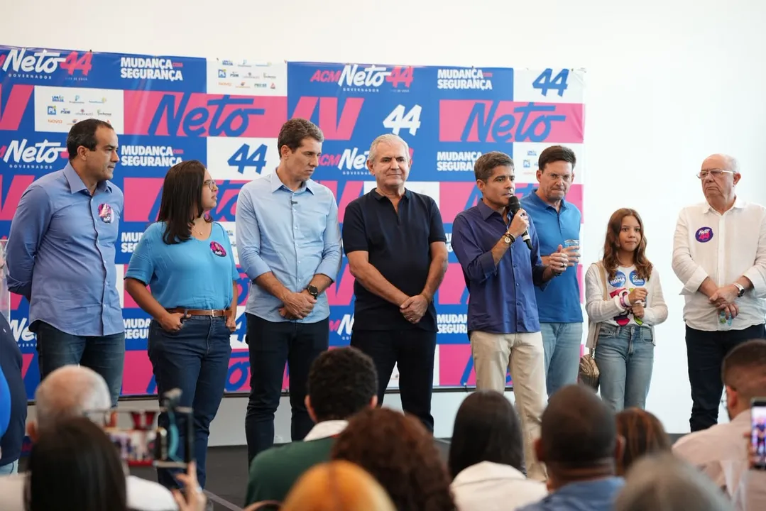 OPOSIÇÃO OFICIALIZA CANDIDATURA DE ACM NETO AO GOVERNO DA BAHIA.