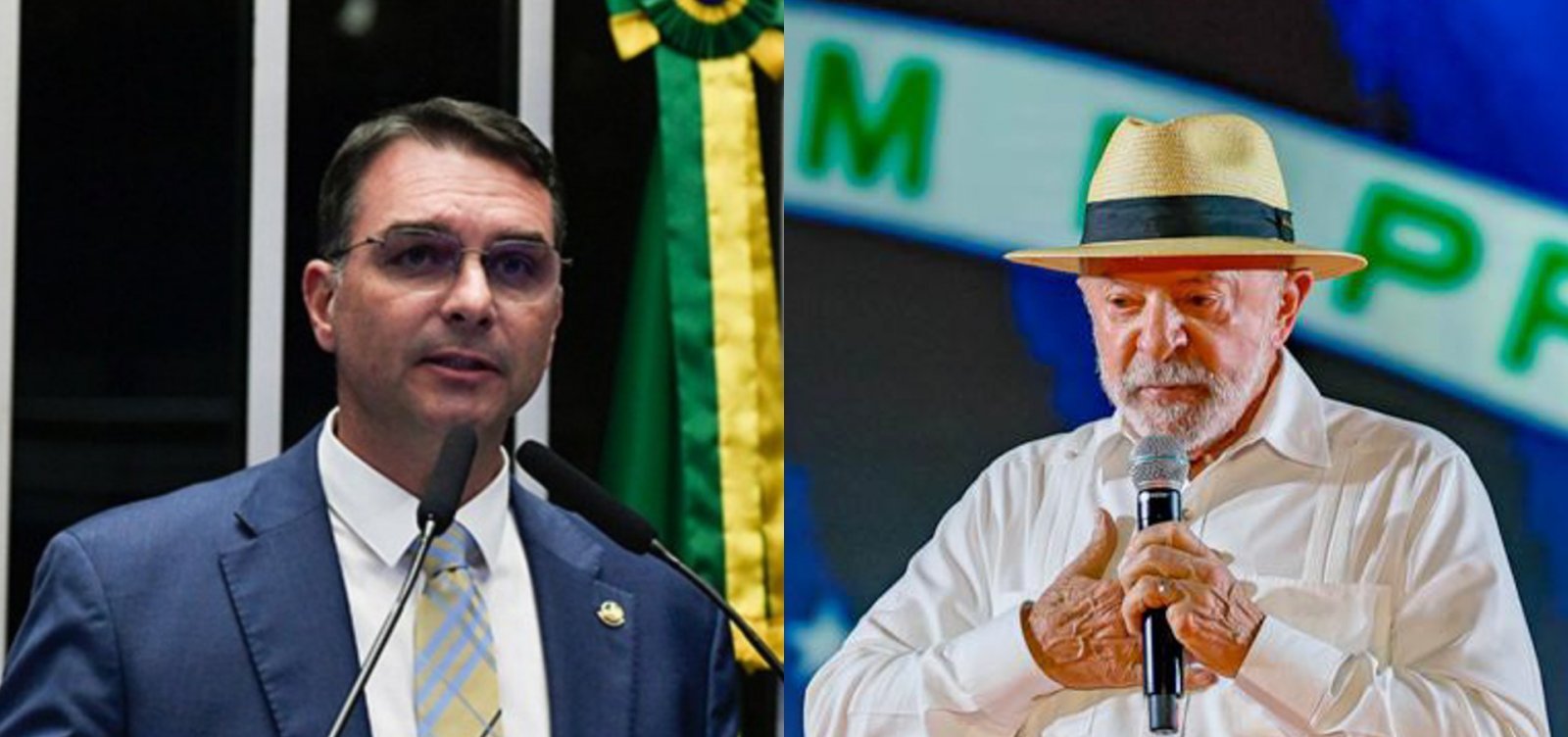 DATAFOLHA: LULA TEM 47%, E FLÁVIO BOLSONARO APARECE COM 43% EM EVENTUAL 2º TURNO