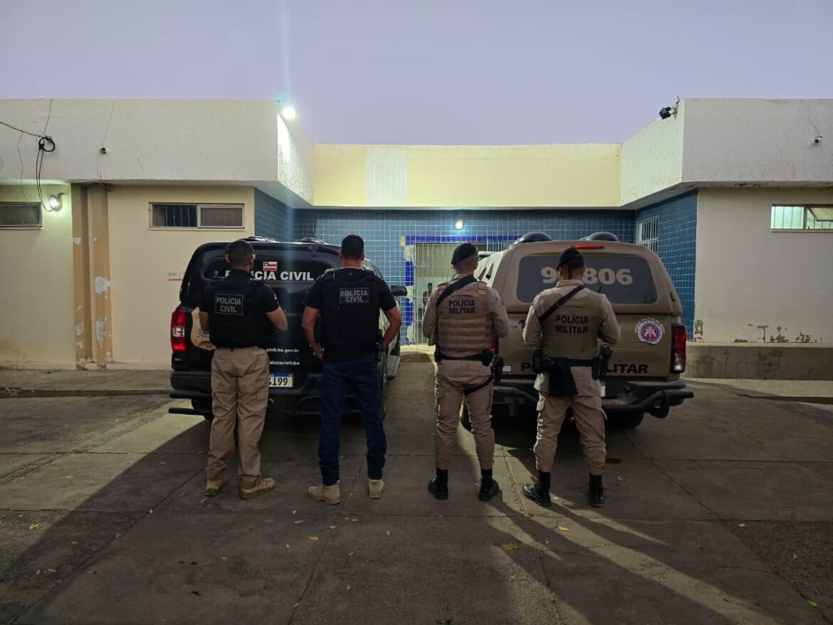 CONDENADO A 31 ANOS POR HOMICÍDIO EM LAPÃO É PRESO EM IBOTIRAMA