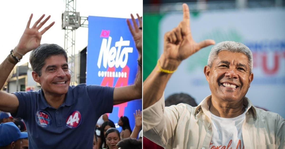 PARANÁ PESQUISAS/ BN: ACM NETO LIDERA COM 8,4% DE VANTAGEM SOBRE JERÔNIMO APÓS INÍCIO DA CAMPANHA AO GOVERNO