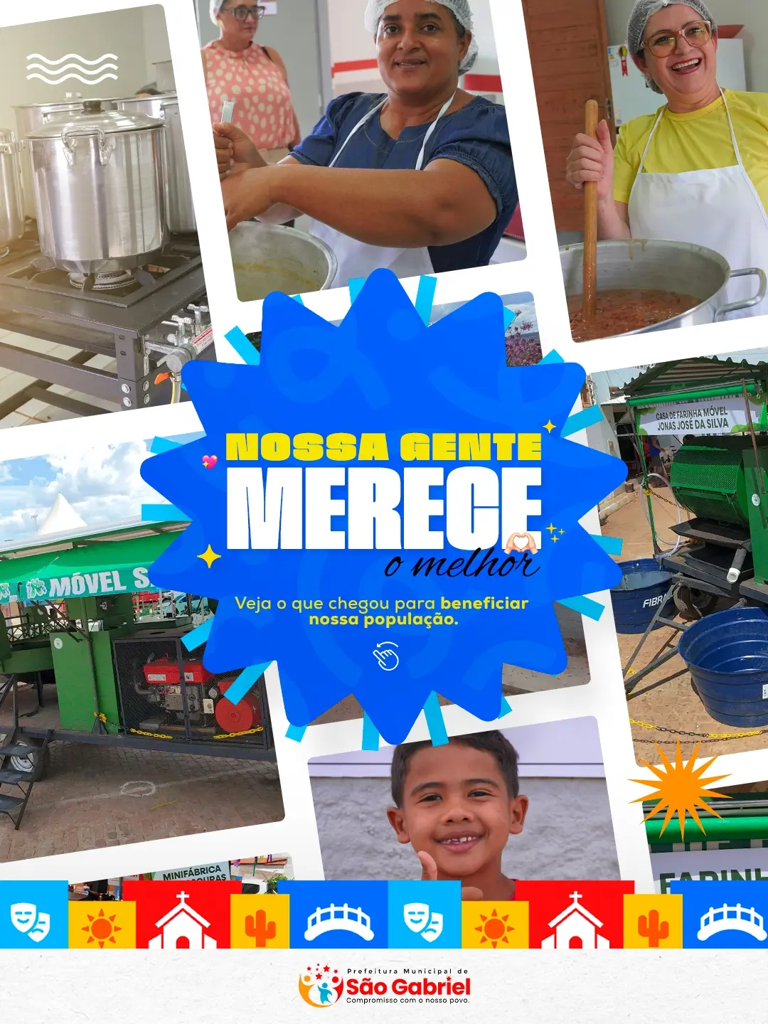 São Gabriel segue avançando! ❤️