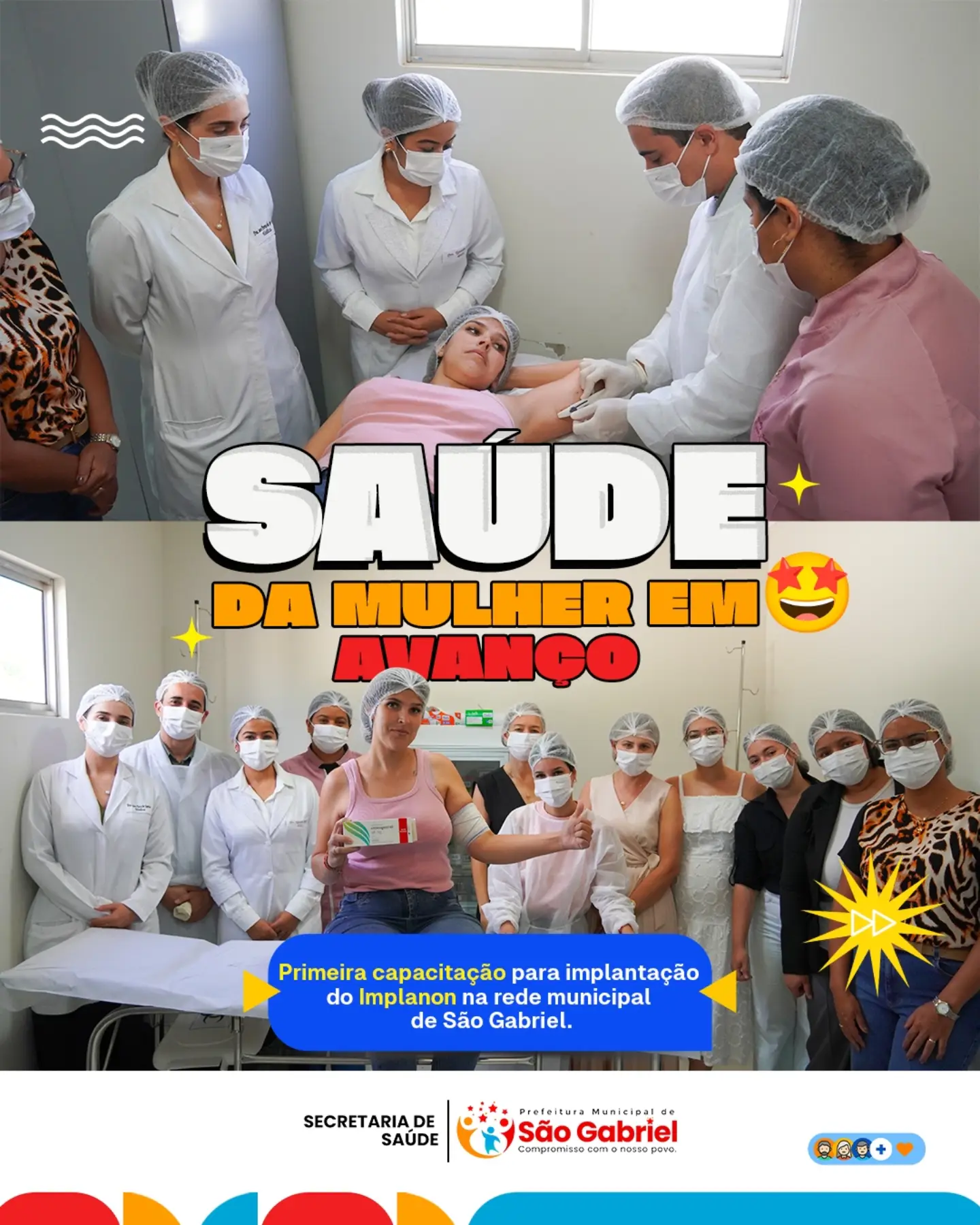 A saúde da mulher segue avançando em São Gabriel.
