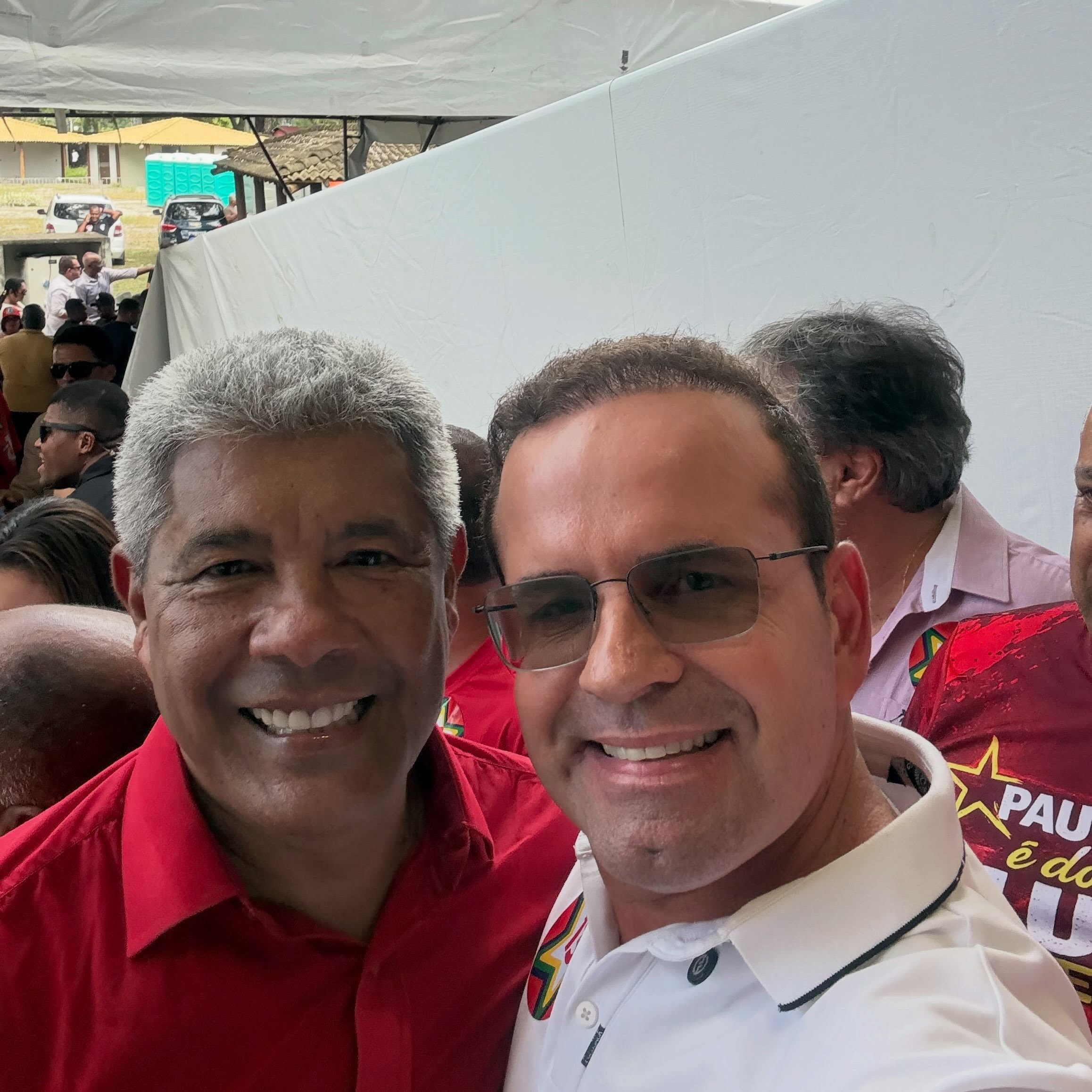 PREFEITO DE IPUPIARA, MARCUS VINÍCIUS BABACO, PARTICIPA DE CONVENÇÃO E REFORÇA APOIO À REELEIÇÃO DE JERÔNIMO RODRIGUES.