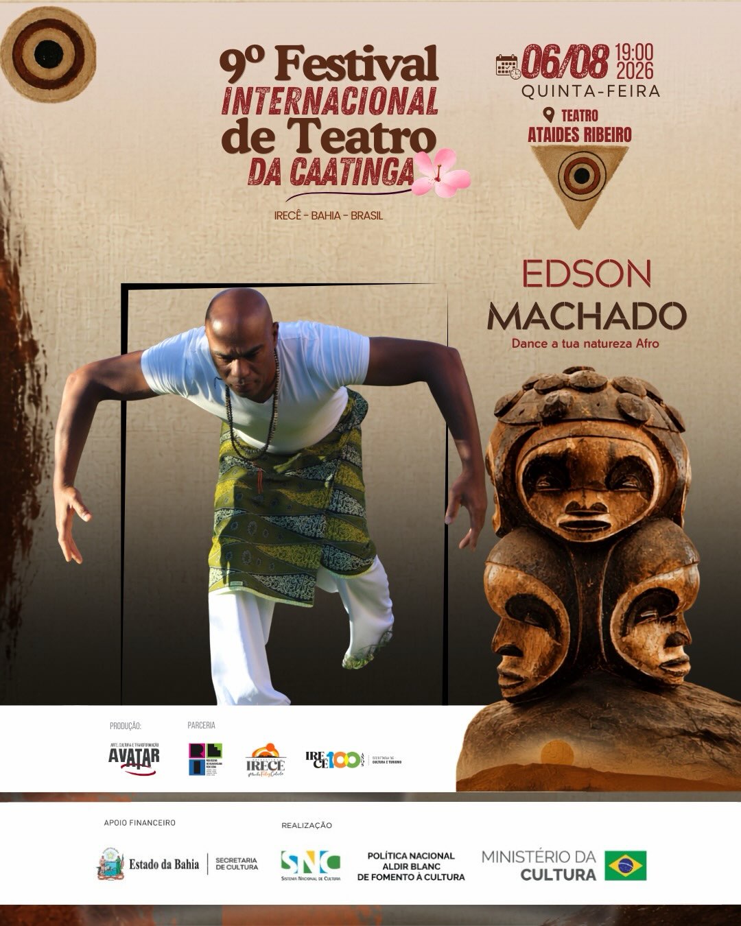 Irecê recebe o 9º Festival Internacional de Teatro da Caatinga