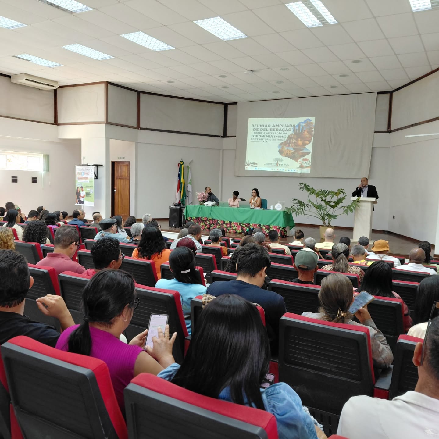 TERRITÓRIO DE IRECÊ TERÁ NOVO NOME APÓS DECISÃO EM AUDIÊNCIA PÚBLICA.