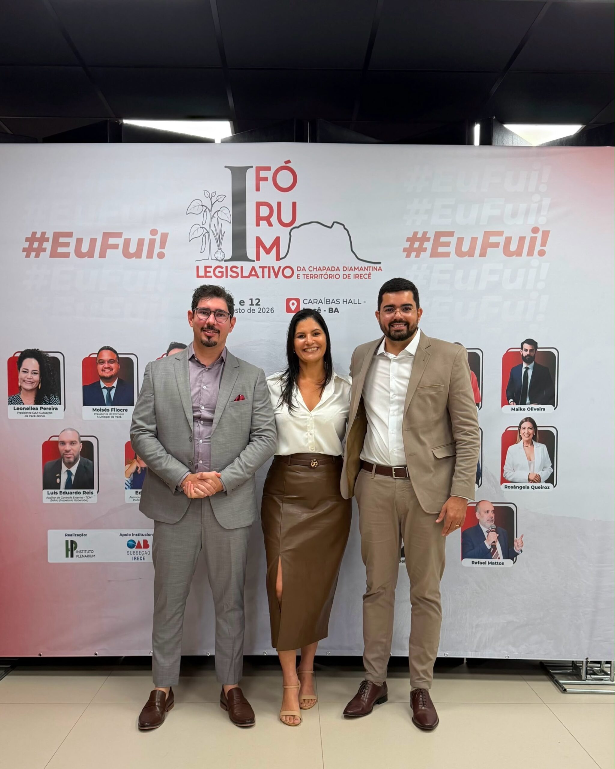 CÂMARA DE JOÃO DOURADO PARTICIPA DE FÓRUM LEGISLATIVO DA CHAPADA DIAMANTINA E TERRITÓRIO DE IRECÊ.