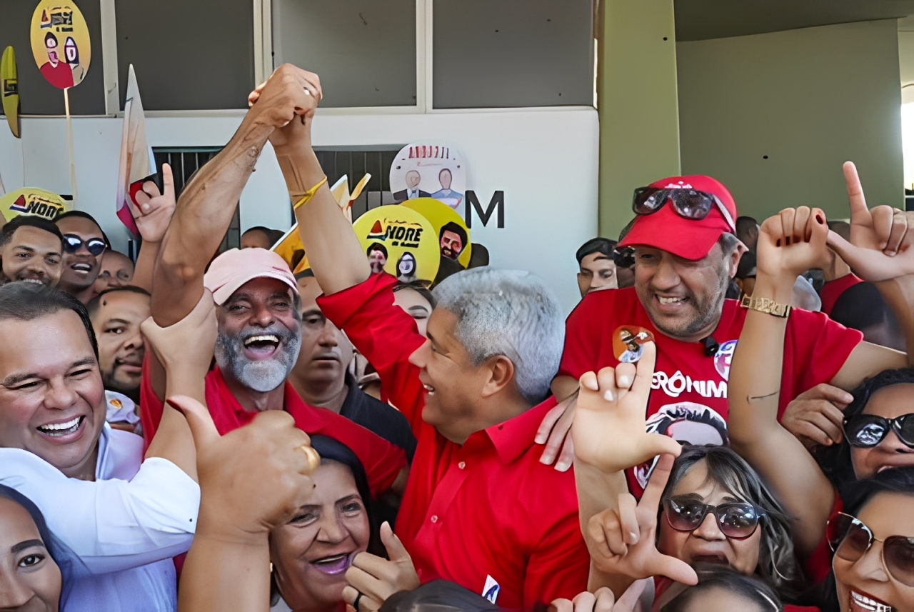 CONVENÇÃO DE JERÔNIMO E ALIADOS TRANSFORMA PARQUE DE EXPOSIÇÕES EM GRANDE FESTA DA DEMOCRACI