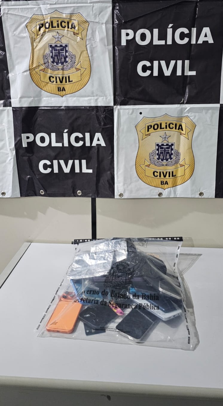 POLÍCIA CIVIL DEVOLVE MAIS CINCO CELULARES FURTADOS DURANTE A MICARETA DE JACOBINA.
