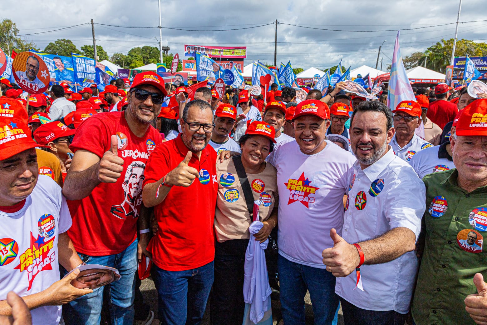 PREFEITO ADÃOZINHO PARTICIPA DE CONVENÇÃO QUE OFICIALIZA CANDIDATURA DE JERÔNIMO E REFORÇA APOIO POLÍTICO EM ITAGUAÇU DA BAHIA.