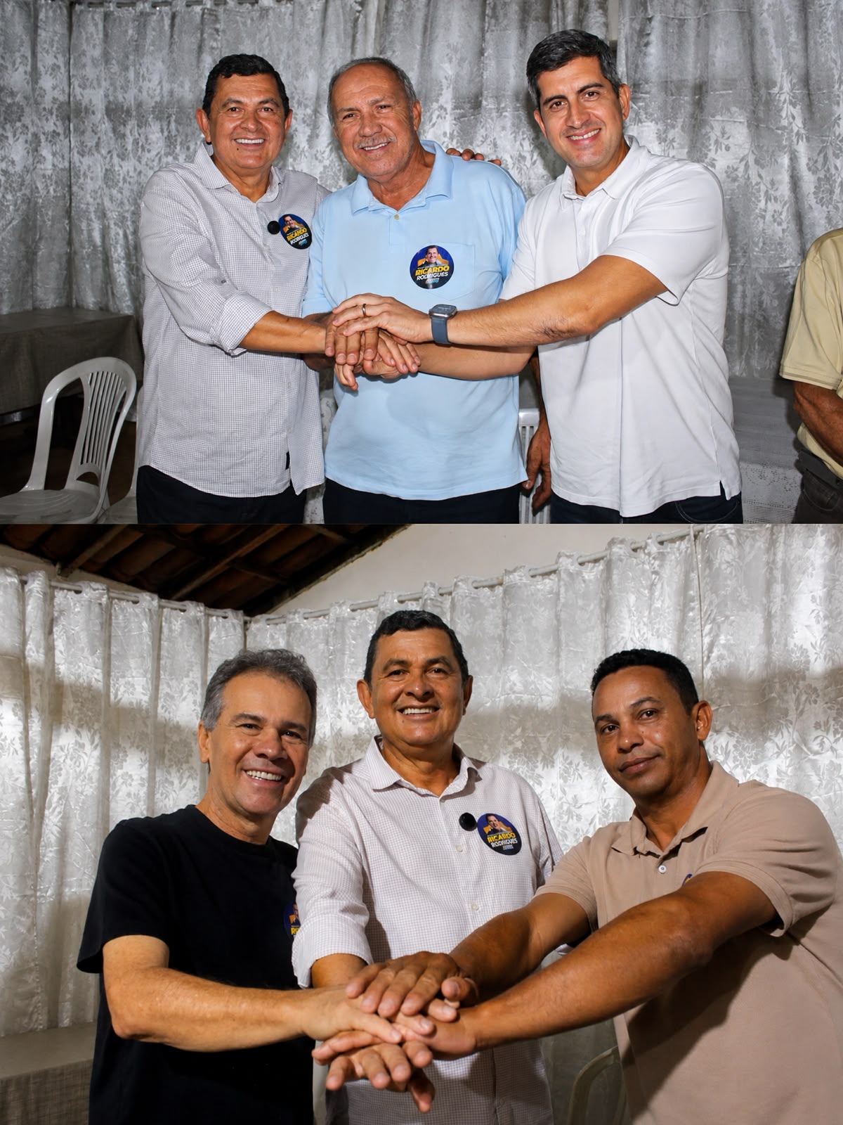Deputado Ricardo Rodrigues participa de agenda institucional em Brotas de Macaúbas e acompanha anúncio de obras viárias para o município