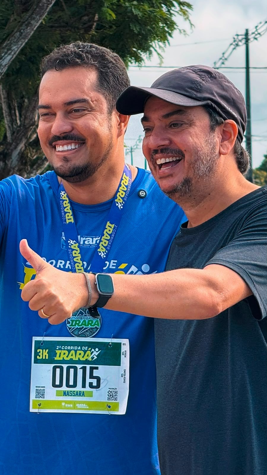 PEDRO TAVARES DESTACA PARCERIA COM PREFEITO NÁSSARA E REAFIRMA COMPROMISSO COM IRARÁ DURANTE 2ª CORRIDA DO MUNICÍPIO.