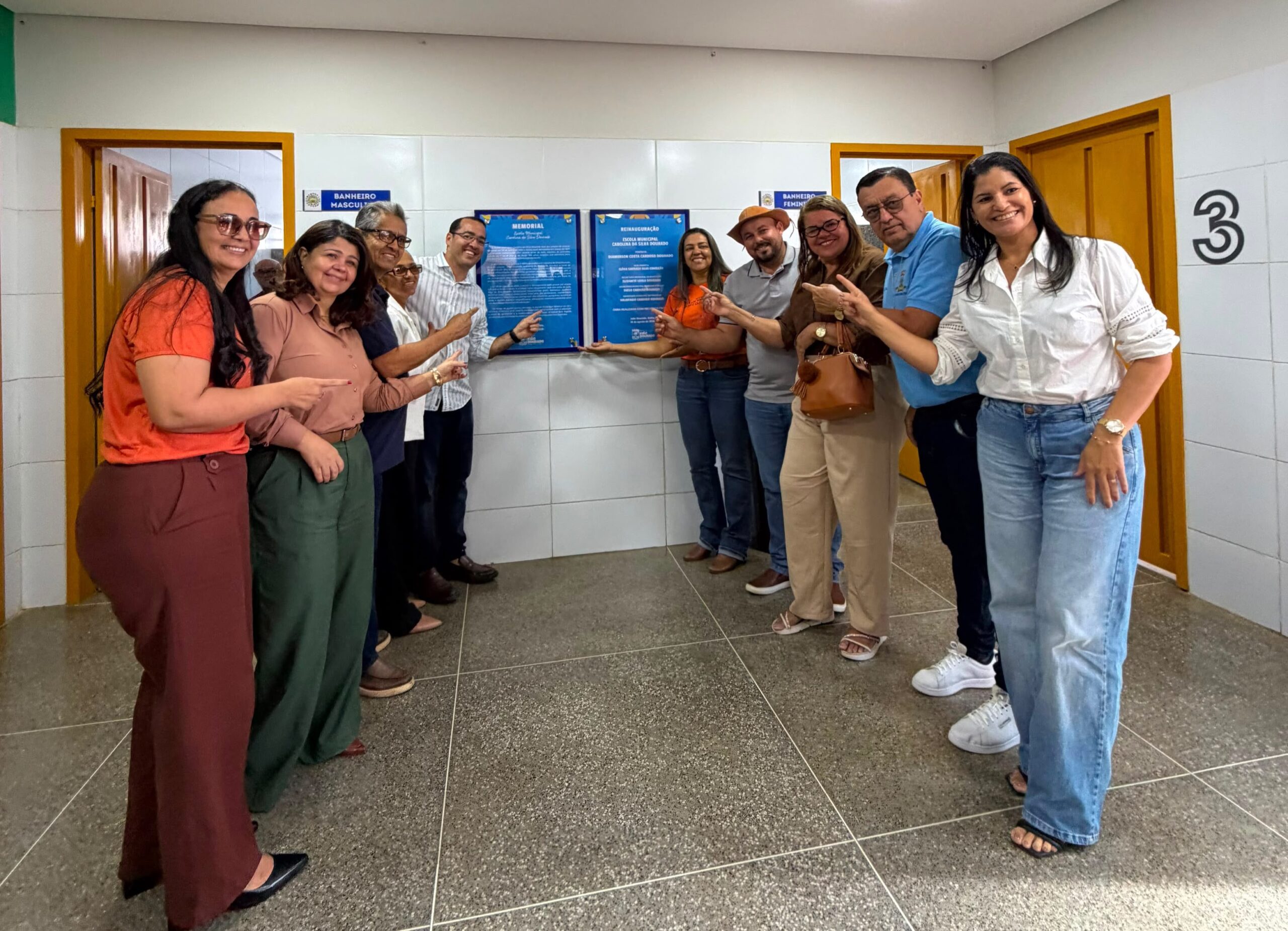 JOÃO DOURADO: PREFEITURA REINAUGURA ESCOLA CAROLINA E AVANÇA NA MODERNIZAÇÃO DE TODA A REDE