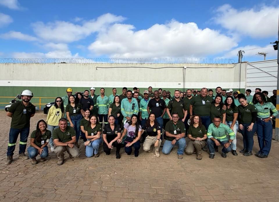 POLÍCIA CIVIL PARTICIPA DE AÇÃO DO AGOSTO LILÁS EM EMPRESA DE JACOBINA.