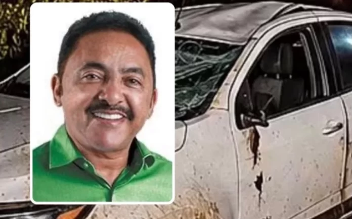 “UM GRANDE SUSTO”: CARRO DO DEPUTADO ROBERTO CARLOS CAI EM RIBANCEIRA APÓS MOTORISTA TENTAR DESVIAR DE ANIMAIS NA BR-407.