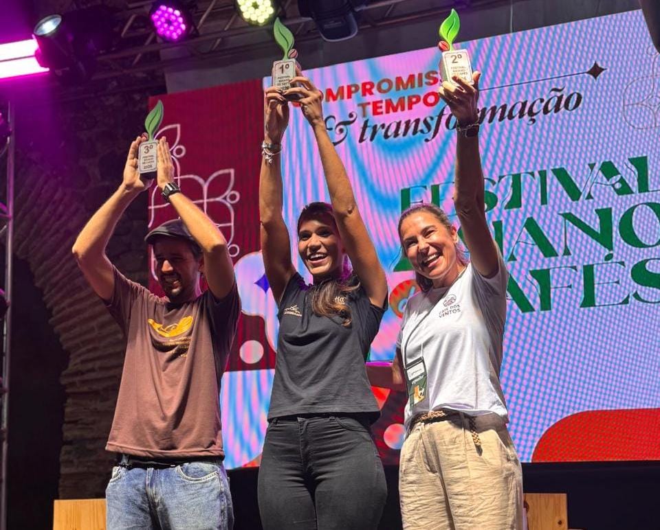 MORRO DO CHAPÉU CONQUISTA SEGUNDO LUGAR NO FESTIVAL BAIANO DE CAFÉS.