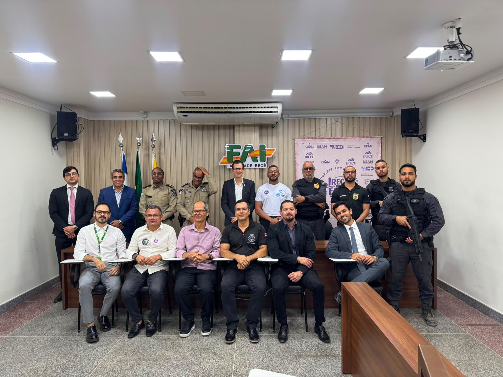 POLÍCIA CIVIL PROMOVE DIÁLOGO SOBRE MASCULINIDADE POSITIVA EM IRECÊ