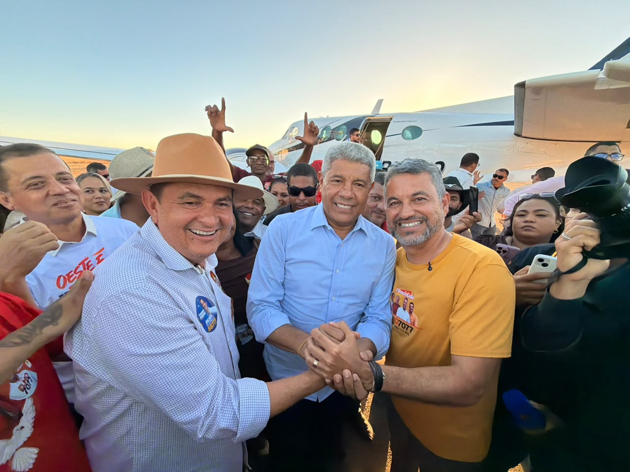 Elmo Vaz marca presença na Barra AgroShow ao lado de Jerônimo Rodrigues e consolida candidatura com apoio do governador